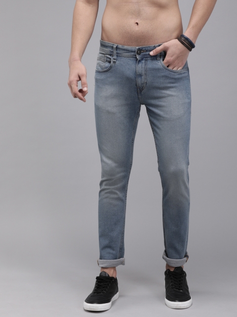 

Roadster Men Blue Skinny Fit Low-Rise Clean Look Stretchable Jeans