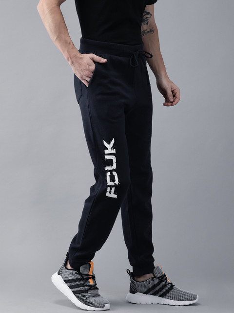 

French Connection Sport Men Navy Blue Slim Fit Joggers