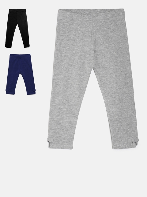 

Juniors by Lifestyle Girls Pack of 3 Leggings, Black
