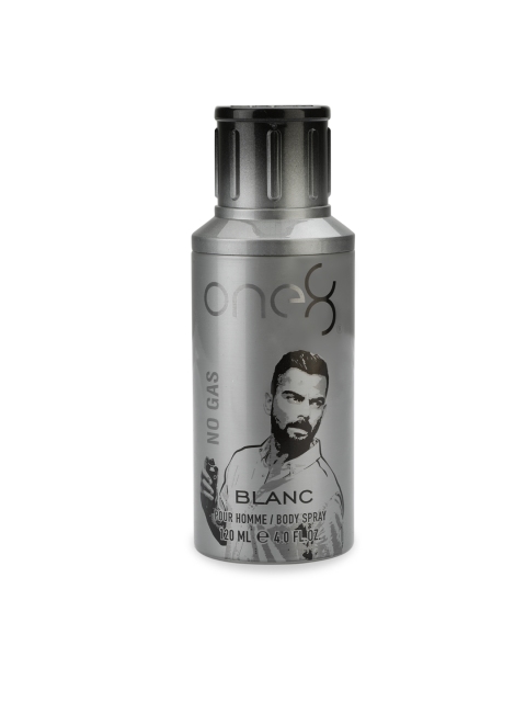 

One8 By Virat Kohli Men Blanc No Gas Deodorant 120 ml, Silver