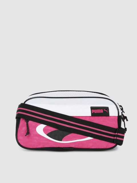 

Puma Unisex Pink & White Cell Waist Pouch