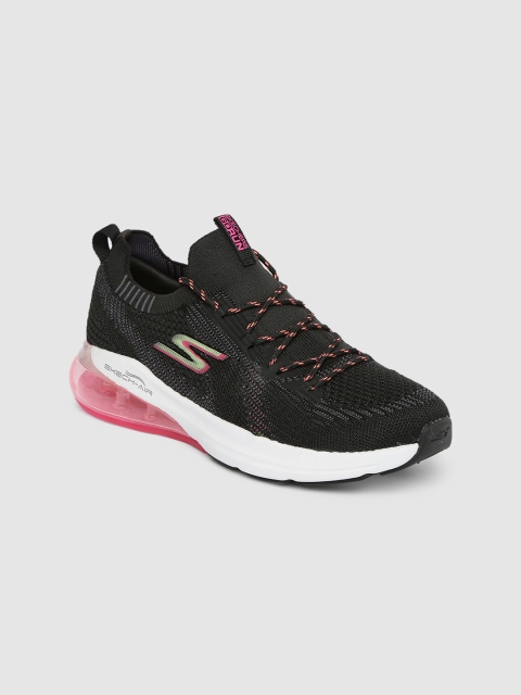 

Skechers Women Black GO RUN AIR Running Shoes