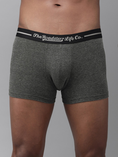 

Roadster Men Charcoal Grey Solid Ultra Durable Trunk RDST-BR-PK1-006F1