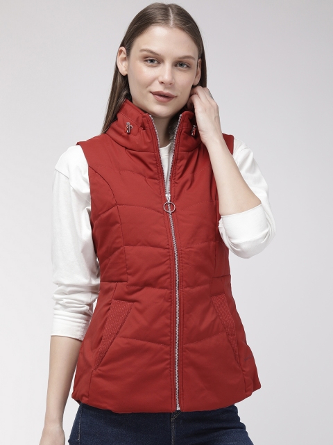 

Fort Collins Women Rust Red Solid Bomber