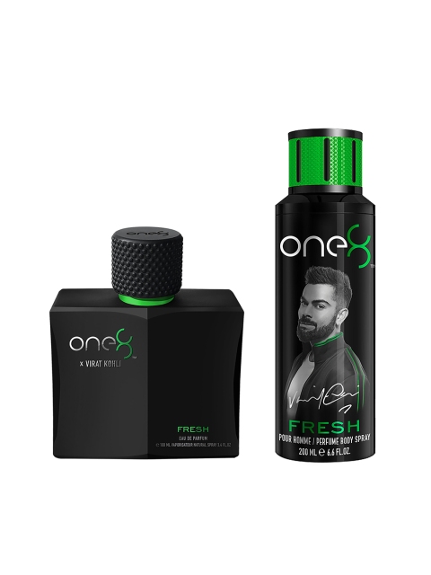 

One8 By Virat Kohli Fresh Eau De Parfum and Deodorant Gift Set, Black