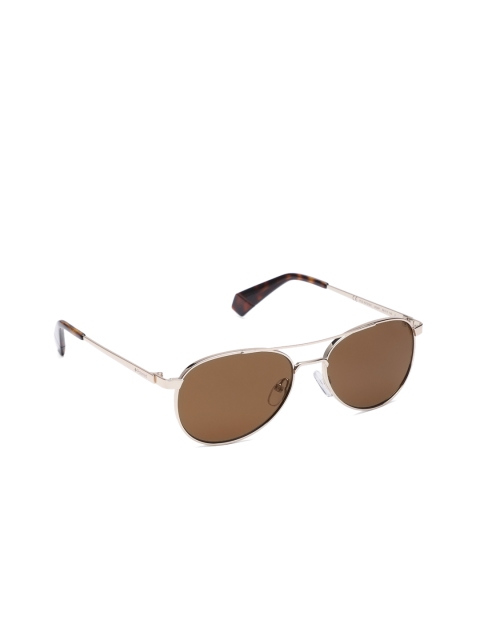 

Polaroid Women Aviator Sunglasses 6070/S/X J5G 56SP, Brown