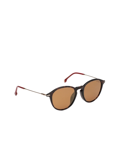 

Carrera Unisex Oval Sunglasses 196/F/S 086 52K1, Brown