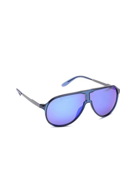 

Carrera Unisex Aviator Sunglasses 8FS 62Z0, Blue