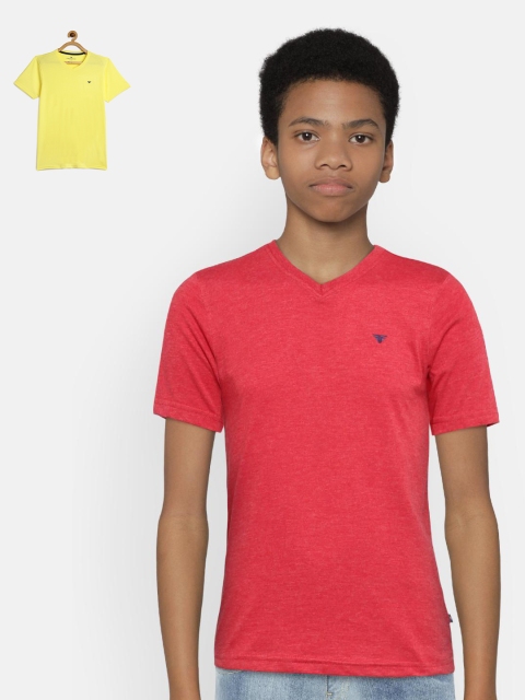 

Fame Forever by Lifestyle Boys Pack of 2 Tshirts, Red