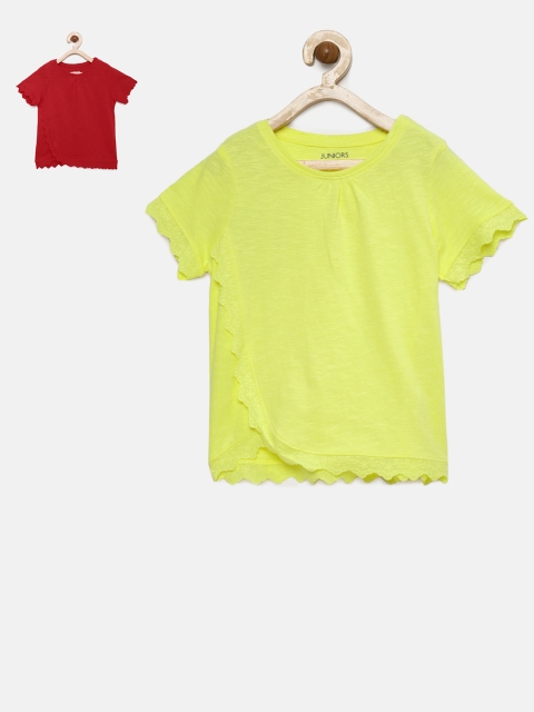 

Juniors by Lifestyle Girls Pack of 2 Tops, Red