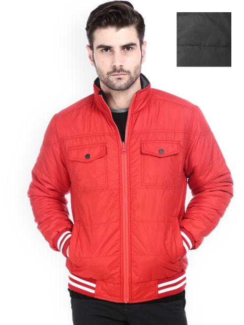 

Bascis Red & Black Reversible Jacket