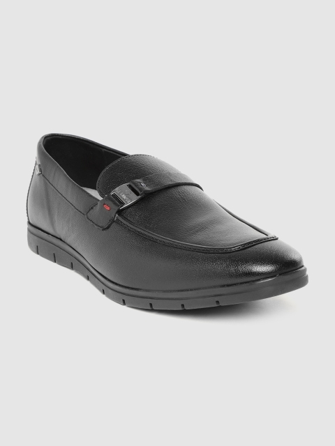 

Lee Cooper Men Black Solid Formal Leather Slip-Ons