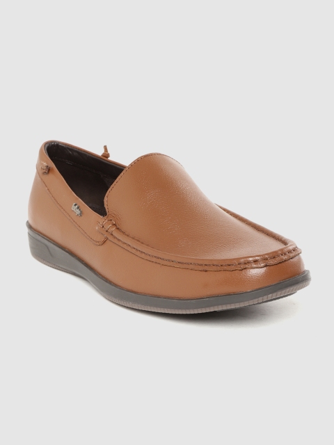 

Lee Cooper Men Brown Leather Loafers