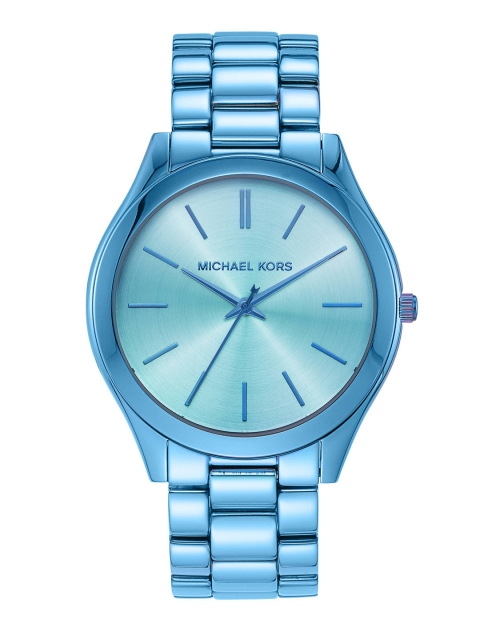 

Michael Kors SLIM RUNWA Women Blue Analogue Watch MK4390