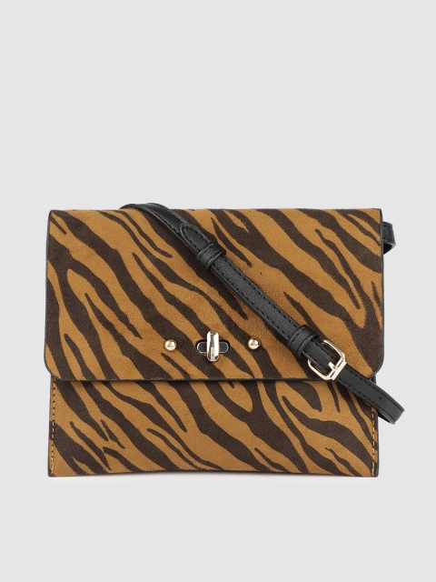 

Accessorize Brown Printed Sling Bag