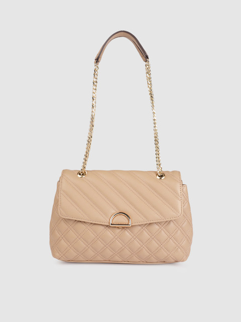 

Accessorize Camel Brown Ayda Quilted Shoulder Bag