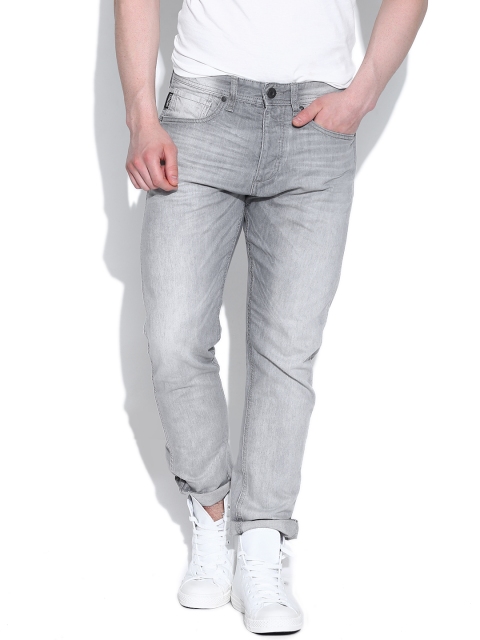

Jack & Jones Grey Washed Erik Fit Jeans