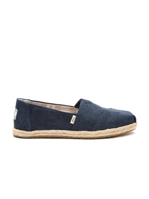 

TOMS Women Navy Blue Espadrilles
