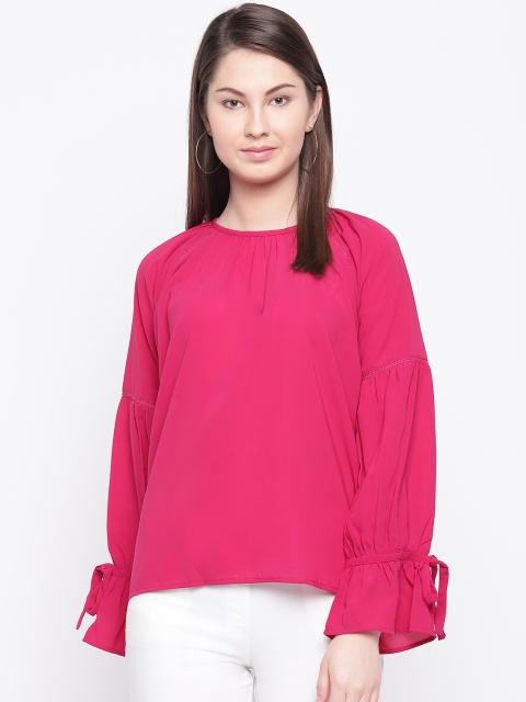 

RARE Women Pink Solid Top
