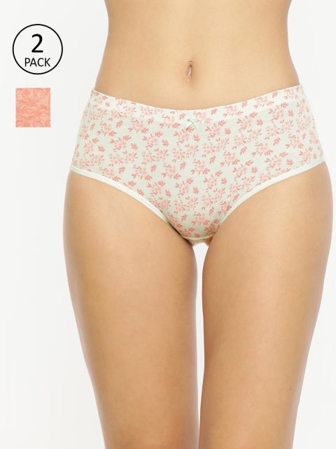 

Van Heusen Women Pack of 2 Assorted Printed Antibacterial Hipster Briefs 11113