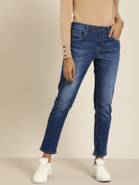 

Moda Rapido Women Blue Skinny Fit Mid-Rise Clean Look Stretchable Jeans