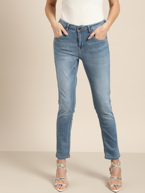 

Moda Rapido Women Blue Skinny Fit Mid-Rise Clean Look Stretchable Jeans