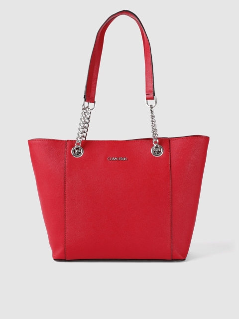 

Calvin Klein Red Solid Shoulder Bag