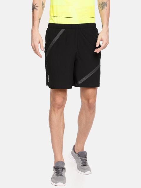 

Puma Men Black Solid Regular Fit dryCELL Running & Training Shorts