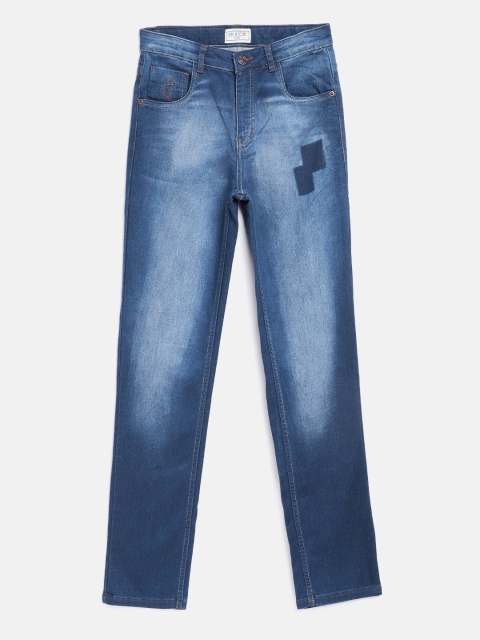 

Gini and Jony Boys Blue Regular Fit Mid-Rise Clean Look Stretchable Jeans