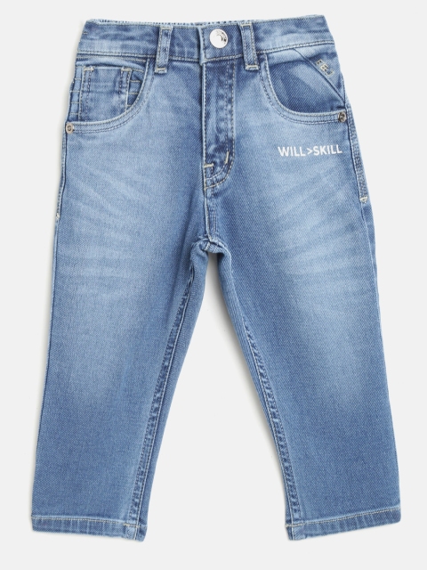 

Gini and Jony Boys Blue Regular Fit Mid-Rise Clean Look Stretchable Jeans
