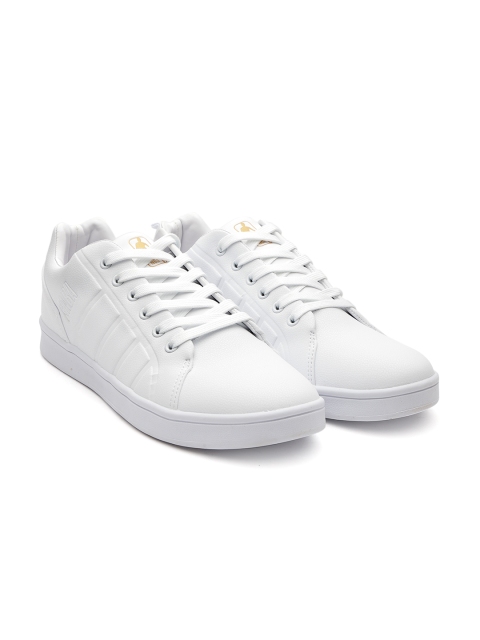 

NBA Men White Solid Sneakers