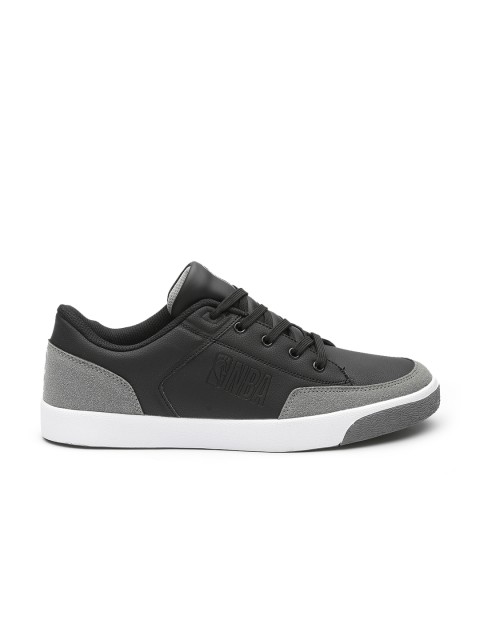 

NBA Men Black & Grey Colourblocked Sneakers