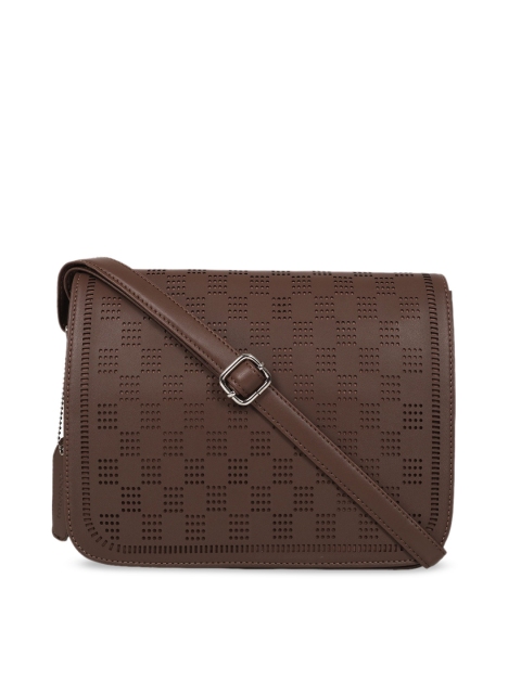 

Toteteca Women Brown Solid Sling Bag
