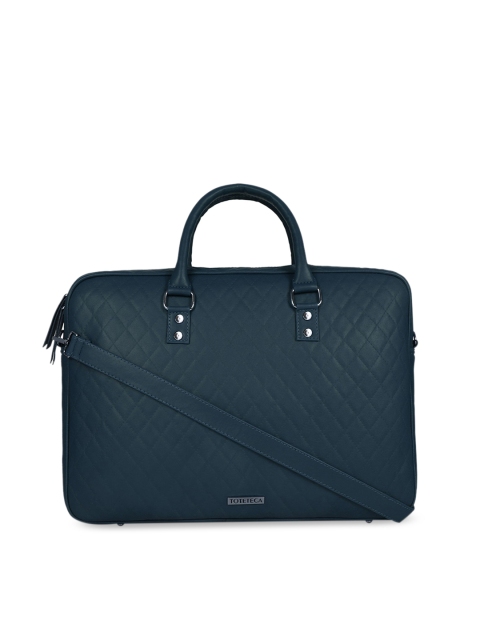 

Toteteca Unisex Blue Solid Laptop Bag