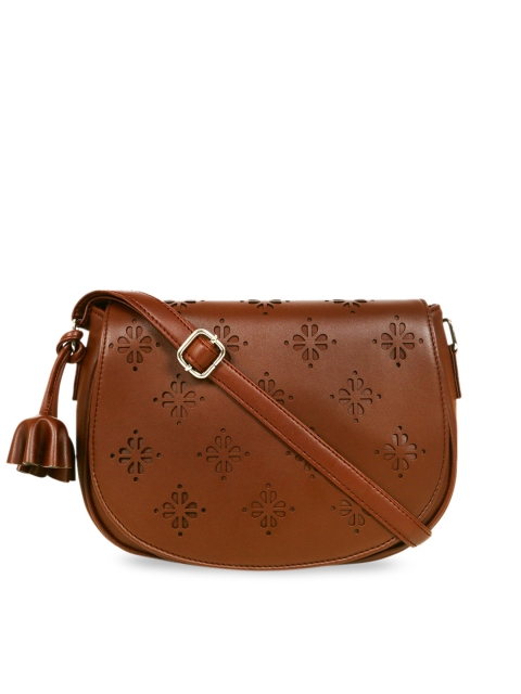 

Toteteca Women Tan Brown Solid Sling Bag