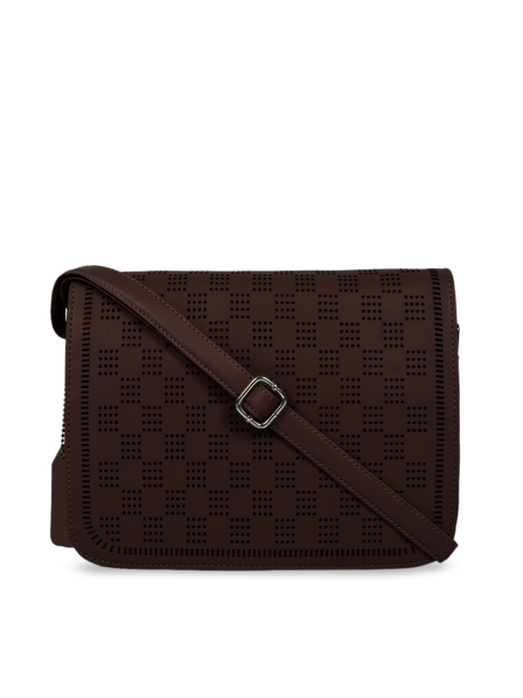 

Toteteca Women Brown Solid Sling Bag