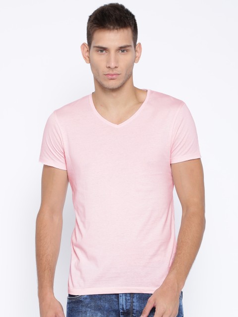 

Jack & Jones Pink Basic T-shirt