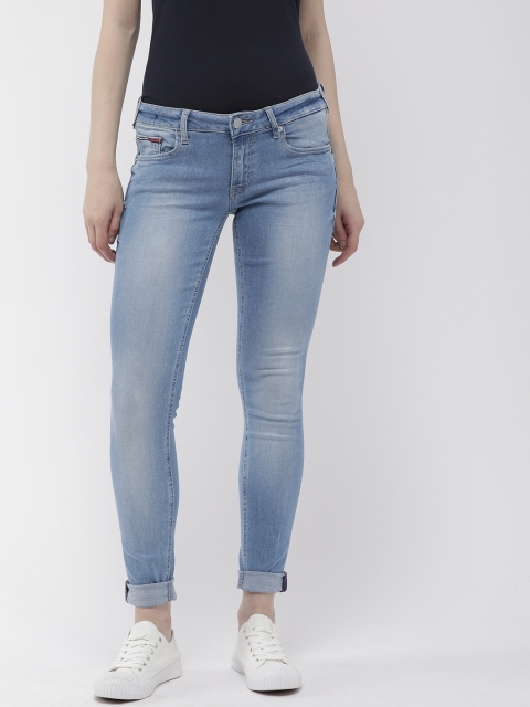 

Tommy Hilfiger Women Blue SOPHIE Skinny Fit Low-Rise Clean Look Stretchable Jeans