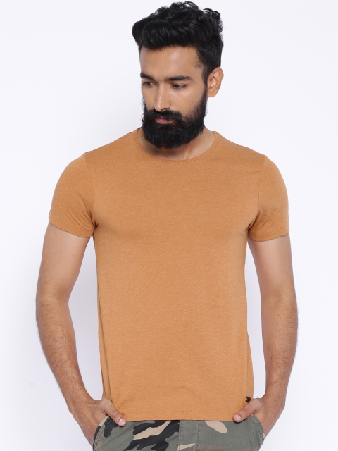 

Jack & Jones Mustard Brown T-shirt