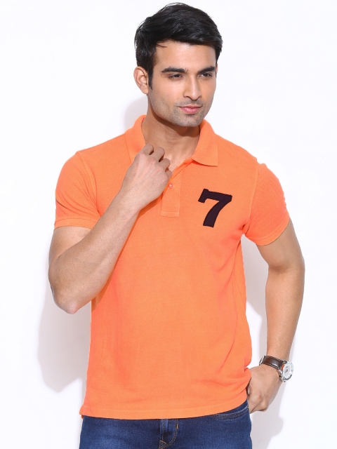 

Jack & Jones Orange Polo T-shirt