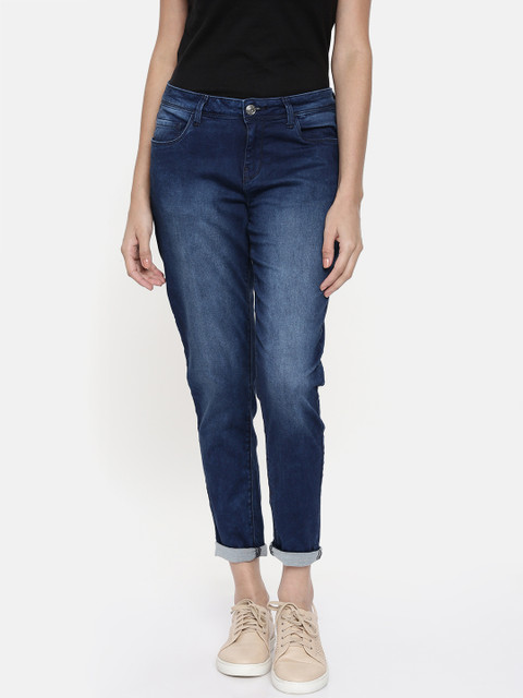 

Jealous 21 Women Blue Bootilicious Fit Mid-Rise Clean Look Stretchable Jeans