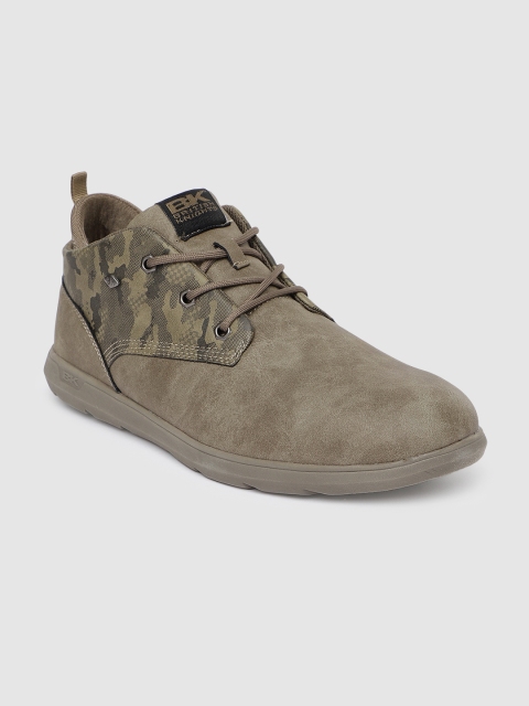 

BRITISH KNIGHTS Men Brown Solid Sneakers