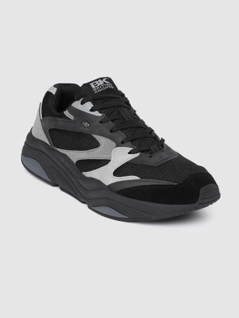 

BRITISH KNIGHTS Men Black & Grey Sneakers