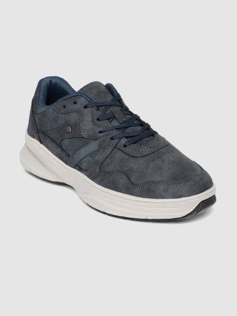 

BRITISH KNIGHTS Men Navy Blue Camouflage Printed Sneakers