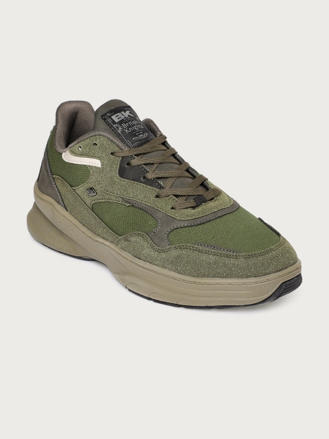 

BRITISH KNIGHTS Men Olive Green Sneakers