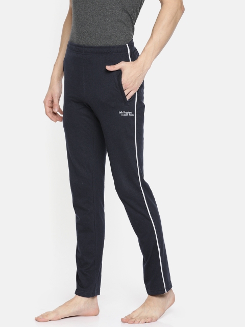 

Sweet Dreams Men Navy Blue Solid Regular Fit Track Pant