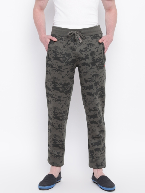 

Sweet Dreams Men Charcoal Grey Printed Track Pants