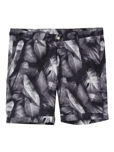 

Jack & Jones Men Grey Printed Regular Shorts
