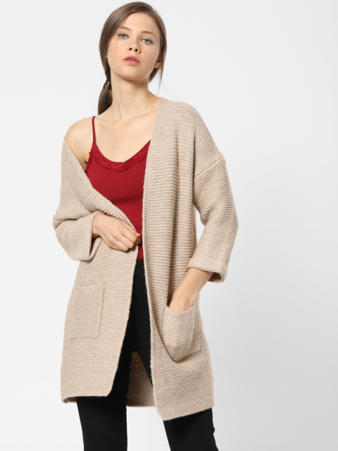

ONLY Women Beige Solid Sweater