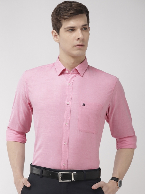 

Raymond Men Pink Slim Fit Solid Formal Shirt